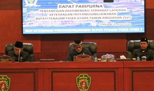 Pj Bupati PPU Apresiasi Rekomendasi DPRD Atas Laporan Kinerja 2023