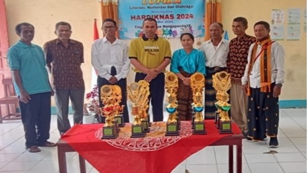 Peringati Hardiknas, KKG Gugus IX Kecamatan Nangapanda Adakan Lomba Literasi, Numerasi dan Olahraga