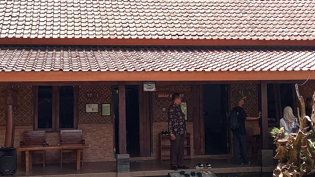 Salah satu homestay di Desa Nglanggeran yang memperoleh bantuan dari SMF.