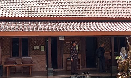 Salah satu homestay di Desa Nglanggeran yang memperoleh bantuan dari SMF.