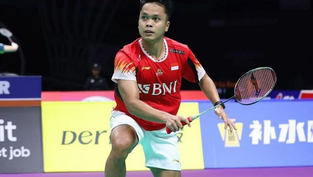 Ginting Kalah, Indonesia Tertinggal 0-1 dari Tiongkok