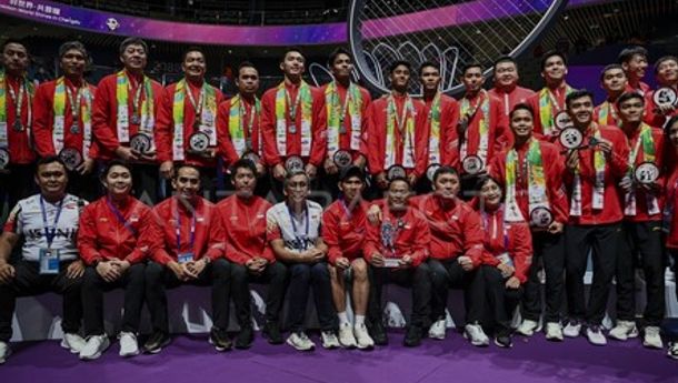 Tiongkok  Boyong Piala Thomas 2024, Indonesia Berpuas Jadi Runner Up  