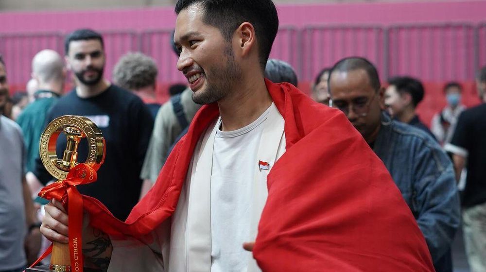 Mikael Jasin sabet juara 1 World Barista Championship 2024