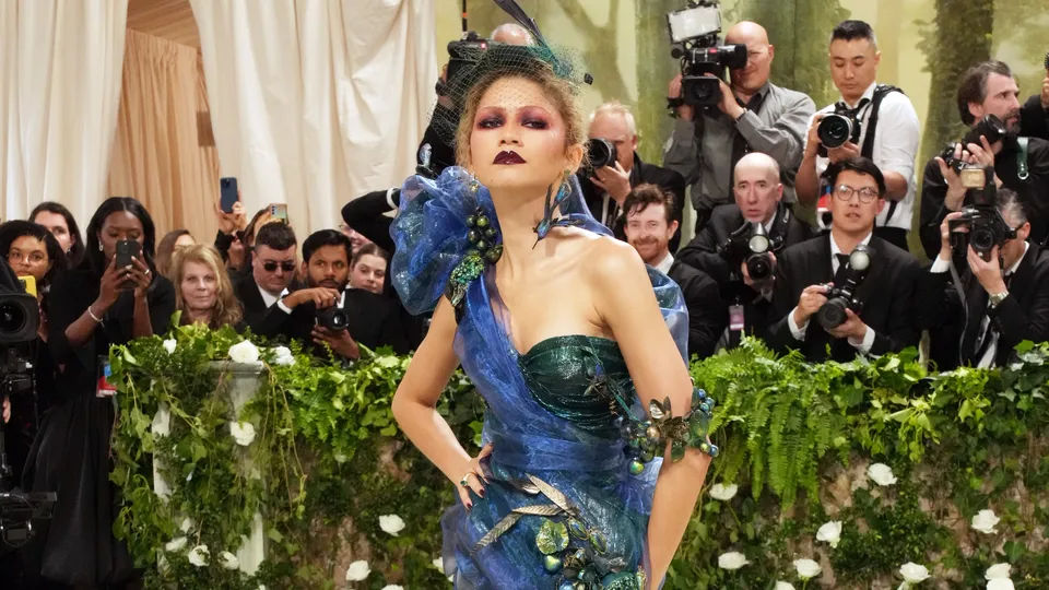 Zendaya dalam acara Met Gala 2024