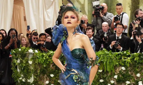 Zendaya dalam acara Met Gala 2024