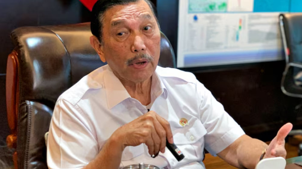 Menteri Koordinator (Menko) Maritim dan Investasi Luhut Binsar Pandjaitan