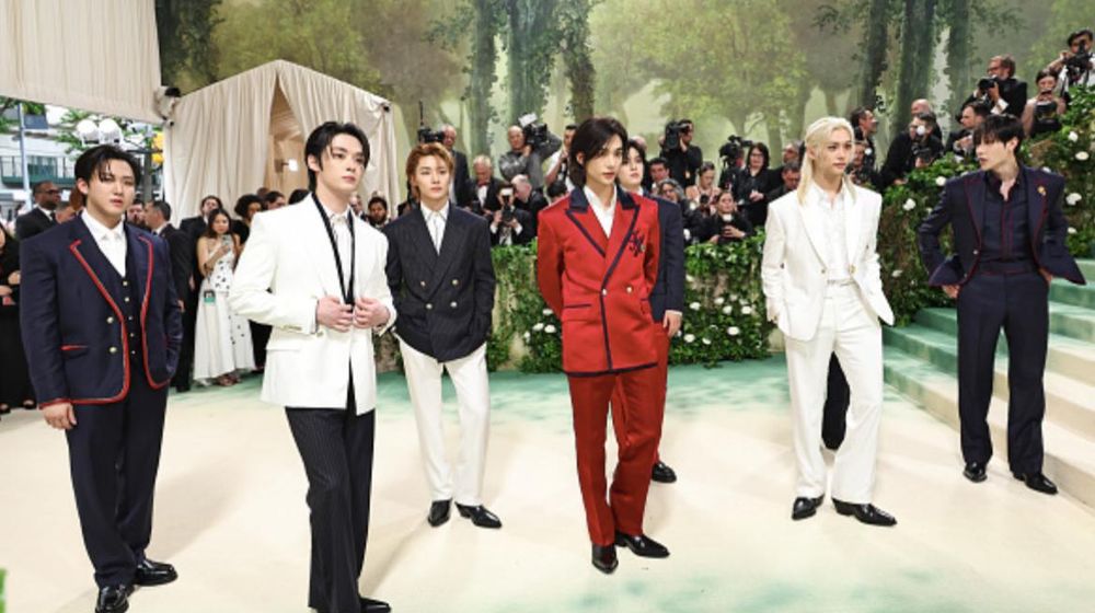 Stray Kids di acara Met Gala 2024