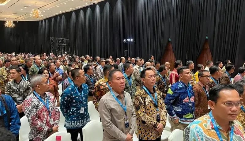 Wali Kota Tomohon Caroll Joram Azarias Senduk, SH saat mengikuti Musrenbang Nasional Tahun 2024 di JCC Senayan Jakarta. (Foto: Istimewa)