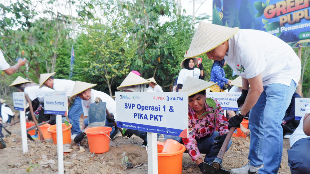 Kawasan lindung dan hutan tropis akan secara bertahap ditanami dengan tanaman endemik