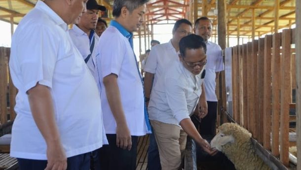 Peresmian Kegiatan Percobaan Pengembangan Pakan Ternak dan Ruminansia Kecil di Afdeling Pesantren