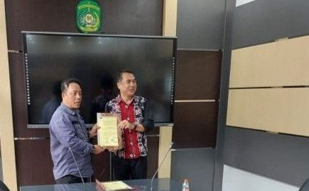 Pelayanan Kemetrologian, Disperindag Kukar Perpanjang PKS dengan Kutai Barat  