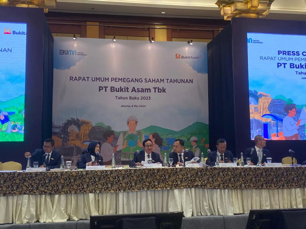  PT Bukit Asam Tbk (PTBA), Anggota Holding Grup MIND ID, menyiapkan anggaran belanja modal atau capital expenditure (Capex) senilai Rp2,9 triliun pada 2024.