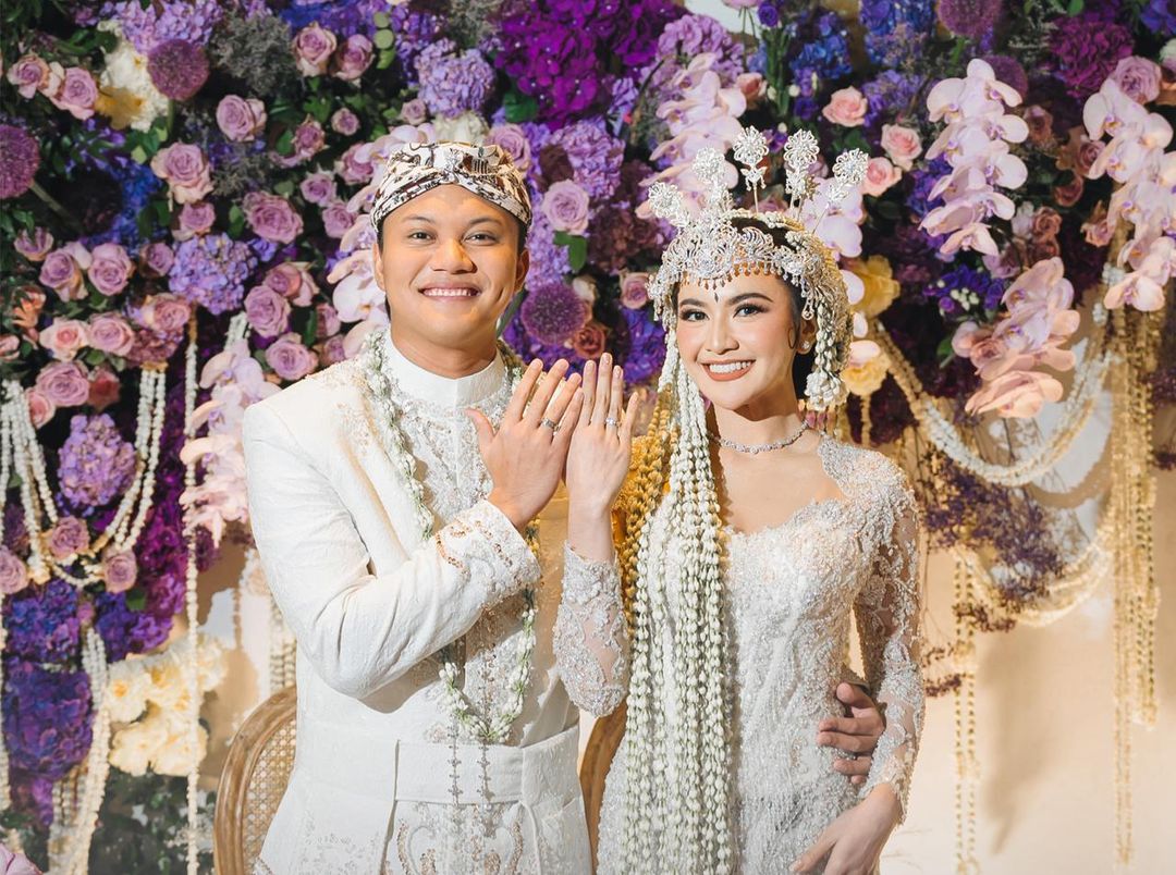 Pernikahan Rizky Febian dan Mahalini Raja