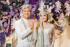 Pernikahan Rizky Febian dan Mahalini Raja