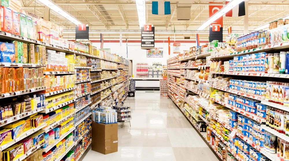 Ilustrasi supermarket