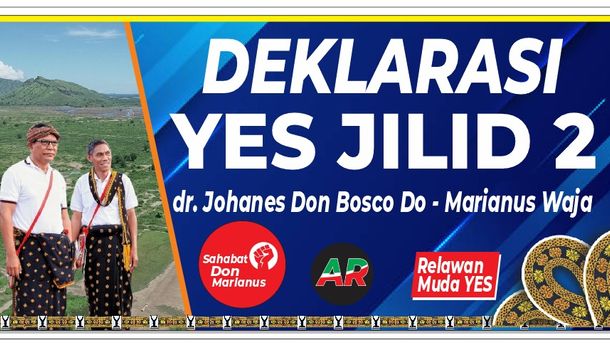 Sahabat Don-Marianus Deklarasikan 'Yes Jilid II'