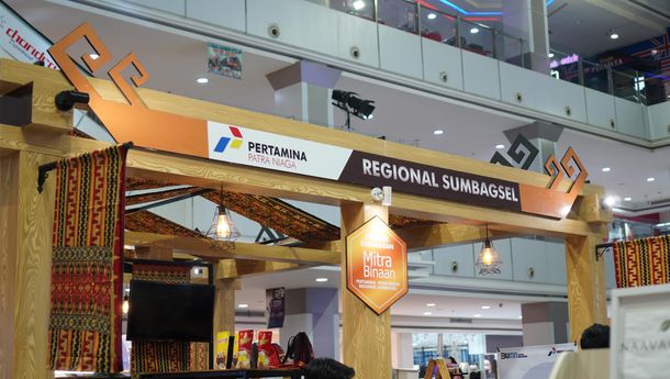 Pertamina Sumbagsel Pamerkan UMKM Binaan PUMK Pertamina dalam Festival Parekraf Lampung