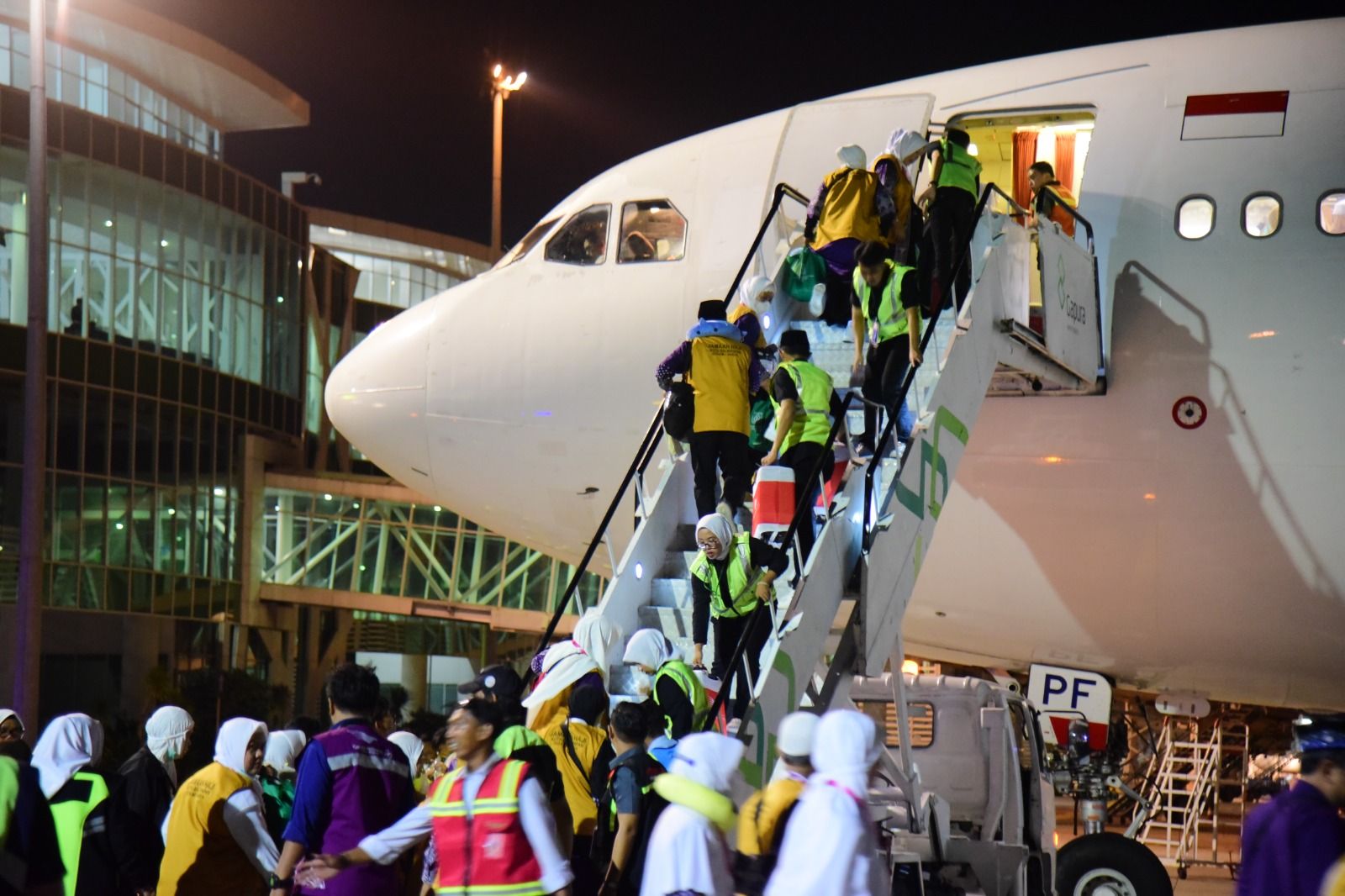 Penerbangan dari Balikpapan, Bandara SAMS Sepinggan Layani 319 Calon Jamaah Haji 