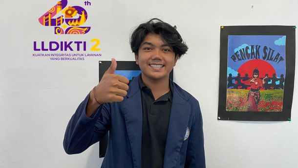 Mahasiswa Prodi DKV Darmajaya Juara Lomba Desain Logo HUT ke 42 LLDikti Wilayah II