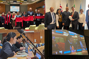 Pertemuan tingkat tinggi perserikatan bangsa-bangsa tentang Resistensi Antimikroba atau Antimicrobial Resistance (AMR) di New York.