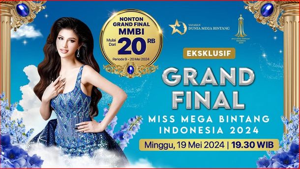 Minggu Malam, 19 Mei 2024: Grand Final ‘Miss Mega Bintang Indonesia 2024’