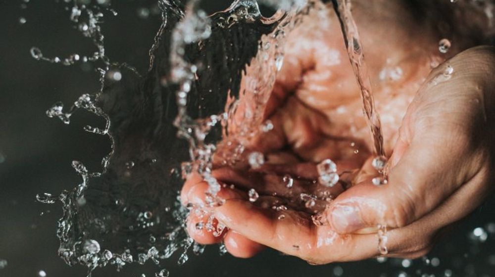 Ilustrasi air bersih.