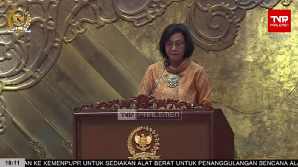 Rapat Paripurna DPR RI KE-17 Masa Persidangan V Tahun Sidang 2023-2024.