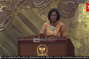 Rapat Paripurna DPR RI KE-17 Masa Persidangan V Tahun Sidang 2023-2024.