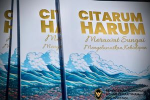 Peluncuran buku Citarum Harum di World Water Forum ke-10.