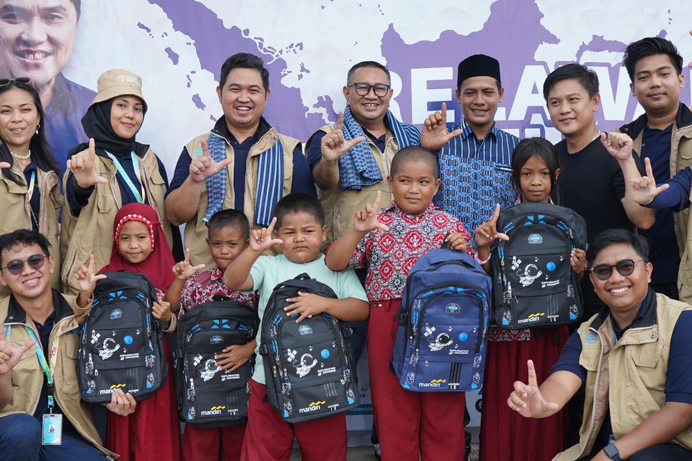 Bank Mandiri Gelar Program Mandiri Sahabat Desa di Morowali, Berbagi Bantuan Sosial dan Pelatihan untuk Masyarakat