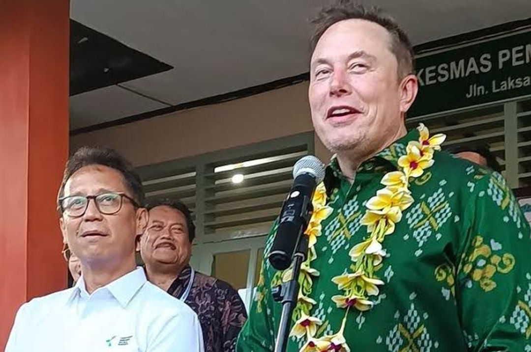 Elon Musk di WWF 2024. (rutanpalu.kemenkumham.go.id)