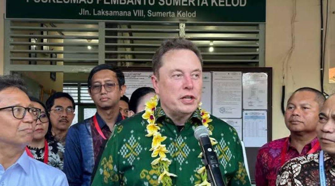 Elon Musk di WWF 2024. (rutanpalu.kemenkumham.go.id)