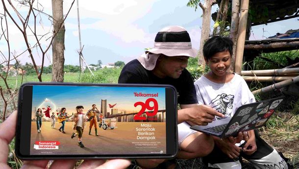 29 Tahun Perjalanan Telkomsel Komitmen untuk Maju Serentak Berikan Dampak Bagi Indonesia