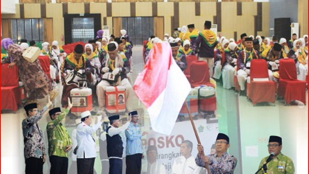 Kakanwil NTT Berangkatkan 193 Calon Jemaah Haji  ke Tanah Suci