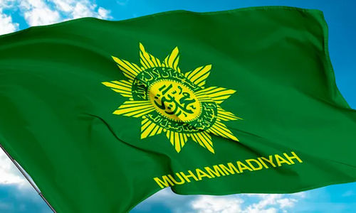 Bendera Muhammadiyah.