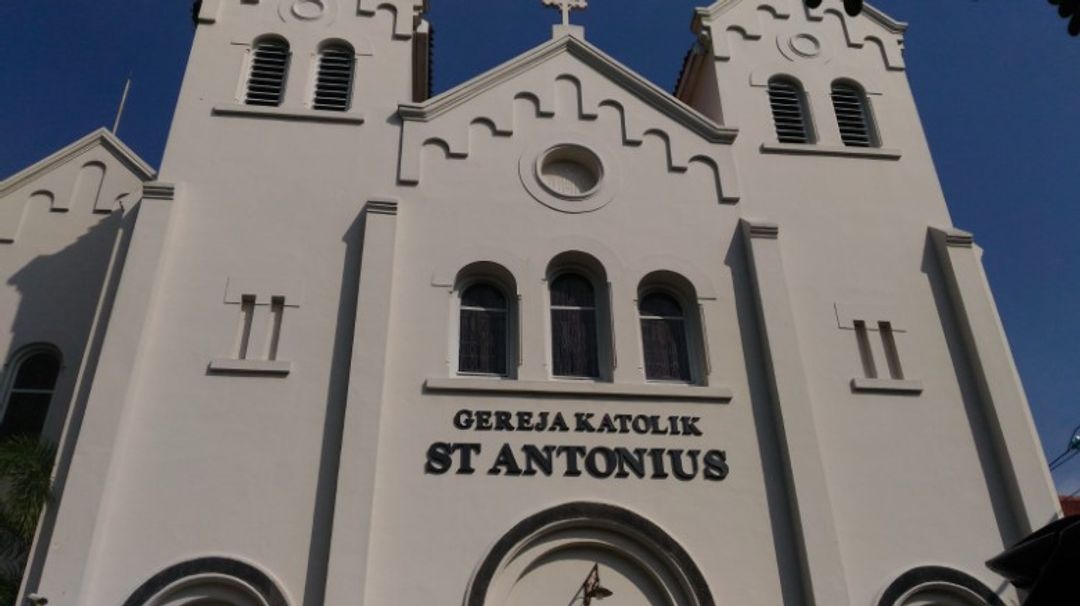 Ilustrasi gereja Katolik.