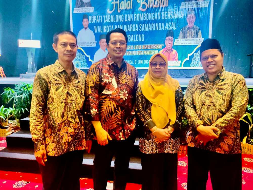 Mahyudin bersama Pj Bupati Tabalong, Hamidah Munawarah dikabarkan maju Pilgub Kaltim 2024.