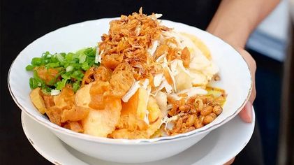 Bubur ayam.