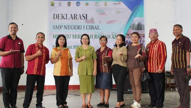 UPTD SMPN 1 Cibal, Jadi Sekolah Ramah Anak  Pertama di Manggarai