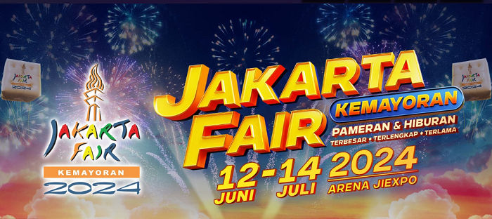 Jakarta Fair Kemayoran 2024.