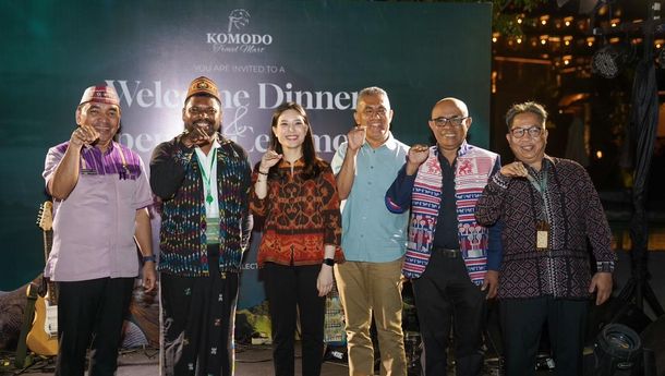 Wamenparekraf Angela Tanoesoedibjo Buka Komodo Travel Mart 2024 di Labuan Bajo