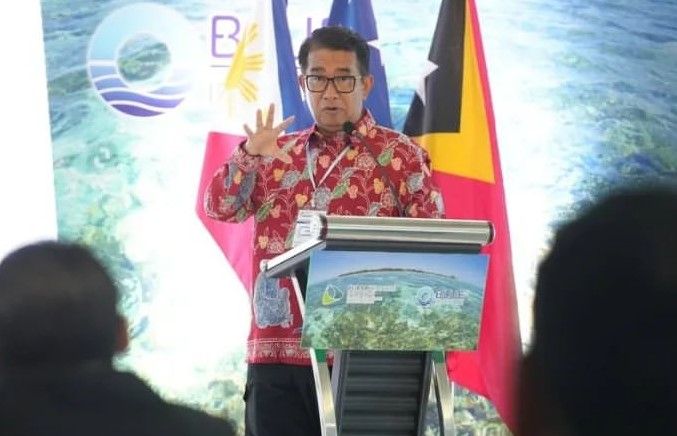 Penjabat (Pj) Gubernur Kaltim Prof Dr Akmal Malik hadir dan memberikan paparan dihadapan Pakar Pengembangan Kelautan di Dunia maupun ASEAN, dimomentum High Level Forum CTI-CFF The Coral Triangle Initiative on Coral Reef.