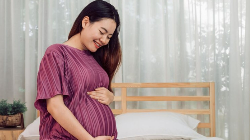 Ilustrasi ibu hamil.