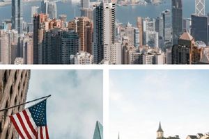 Zurich, New York, Hong Kong.