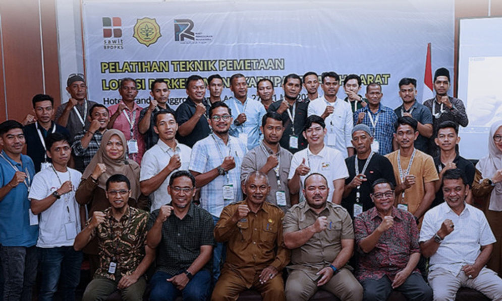 Didukung oleh BPDP KS dan Direktorat Jenderal Perkebunan, PT RPN Gelar Pelatihan Teknik Pemetaan Lokasi Perkebunan Kelapa Sawit