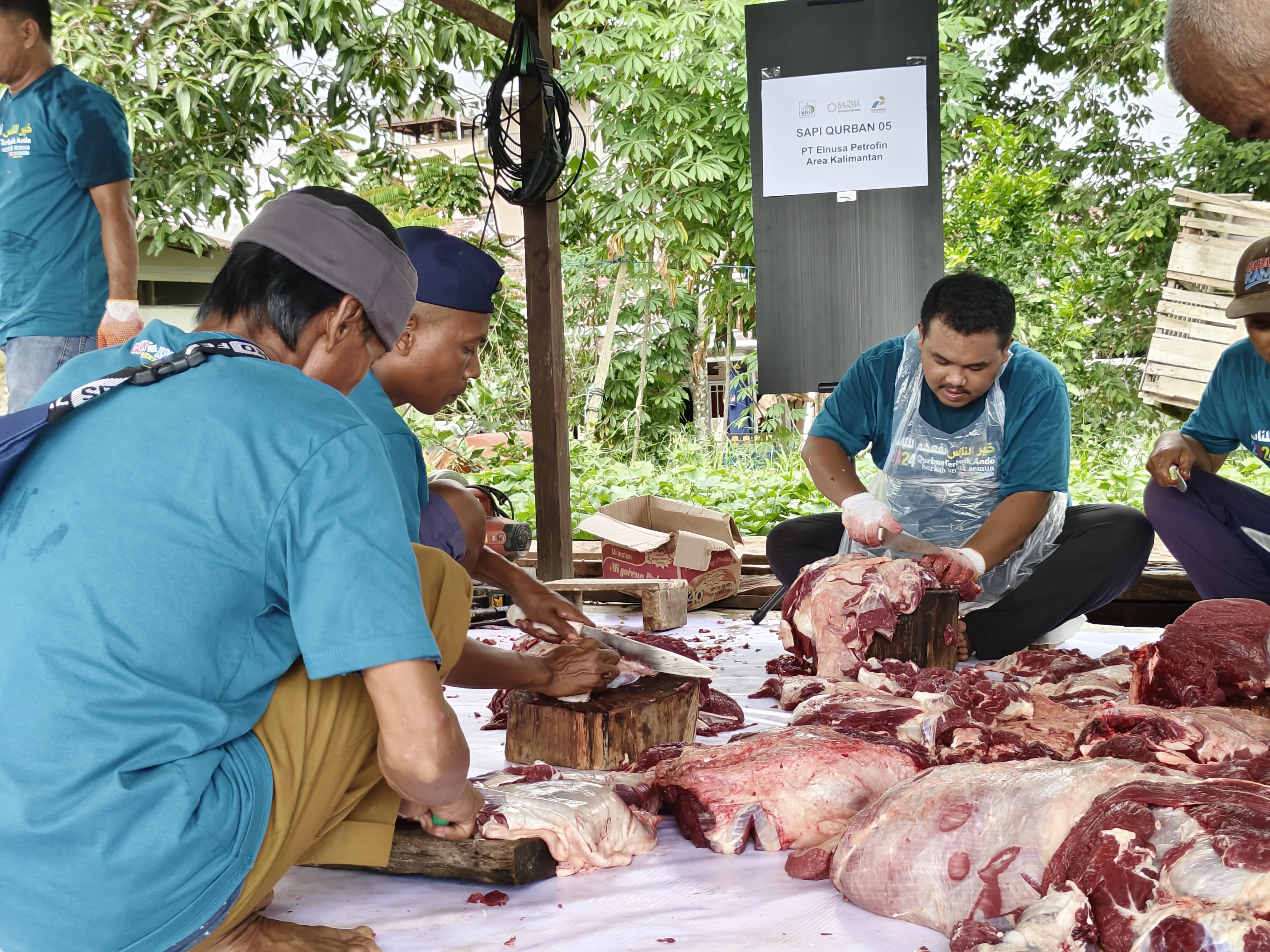 Iduladha 1445 H, Pertamina Patra Niaga Regional Kalimantan Sembelih 104 Hewan Kurban