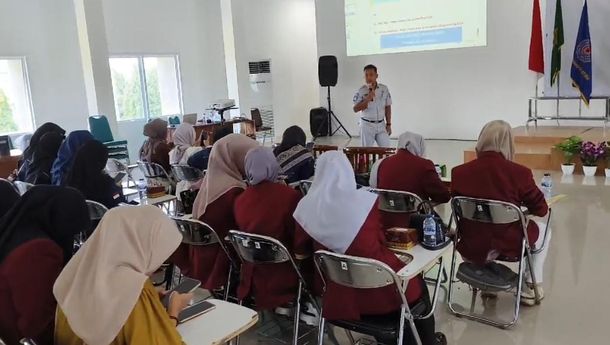 Jasa Raharja Sosialisasi Keselamatan Berkendara di Universitas Muhammadiyah Kotabumi