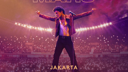 Konser Bruno Mars di Jakarta International Stadium (JIS).