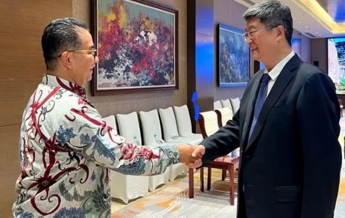 Pj Gubernur Kaltim Akmal Malik tawarkan investasi kepada Wakil Gubernur Anhui, Sun Yong.
