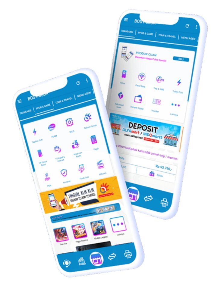 Aplikasi Mobile Bos Pulsa Payment 